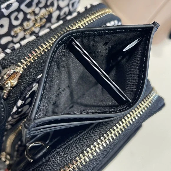 Kate Spade Madison Saffiano Leather Small Slim Card Holder
COLOR: Black 
NWT - Picture 11 of 16